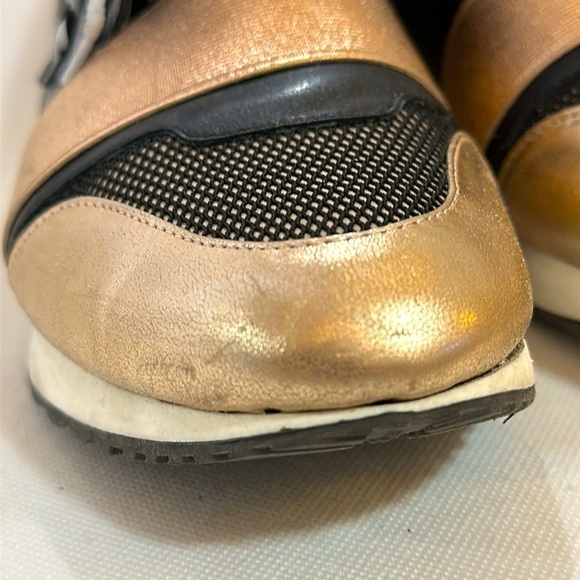 Steve Madden Kaiyo Rose Gold Metallic Sneaker Size 9M - GUC - Picture 9 of 13